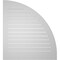 Ekena Millwork Quarter Round Top Left Surface Mount PVC Gable Vent w/ 3-1/2"W x 1"P Standard Frame, 38"W x 42"H GVPQL38X4201SF - alternate 5